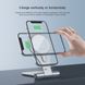 Бездротова зарядка для iPhone 12-14 Nillkin MagStand Wireless Charging Stand 15W Silver