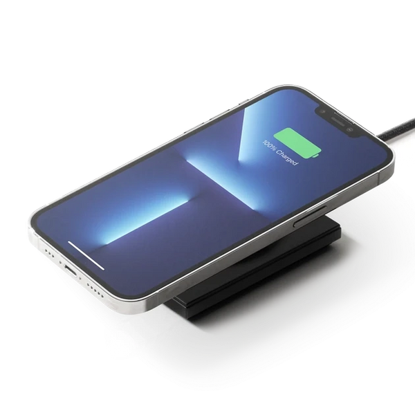 Магнітне бездротове заряджання для телефону Native Union Drop Magnetic Black 15W для Apple iPhone 12-15 DROP-MAG-BLK-NP фото