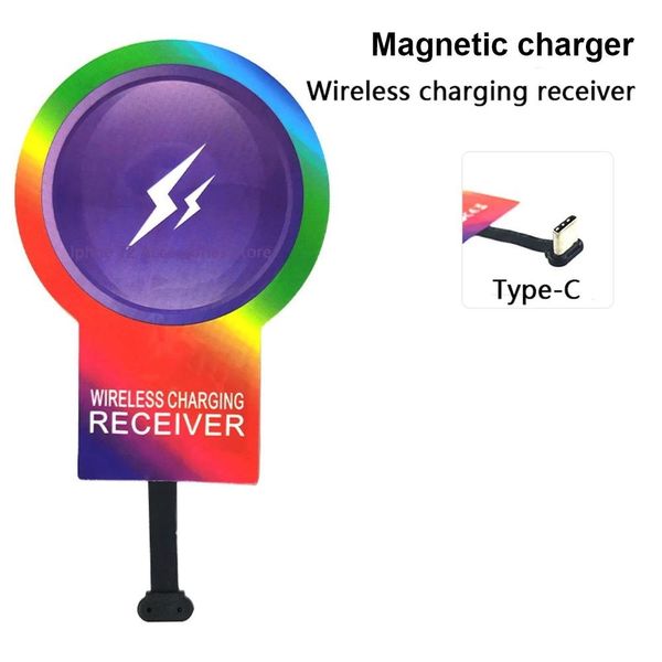 Magsafe Магнітний бездротовий зарядний пристрій приймач type C, 10 Вт 60020 фото