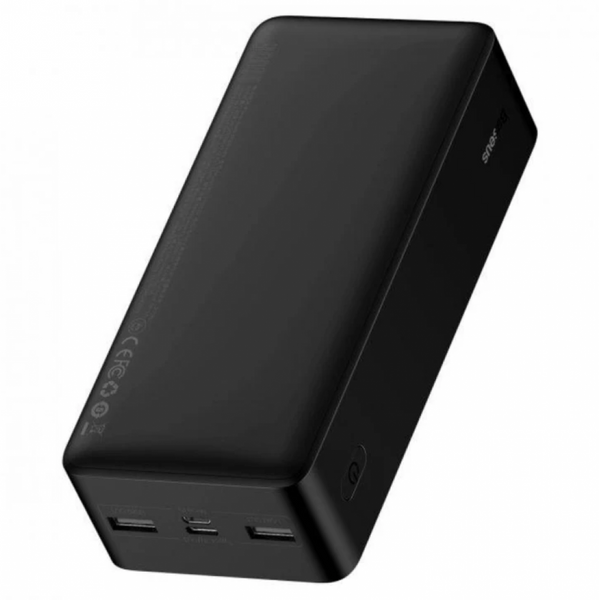Power Bank Baseus Bipow 15W 30000 mAh Cable USB to Micro 25cm (PPBD0502xx) Чорний 6932172618230 фото