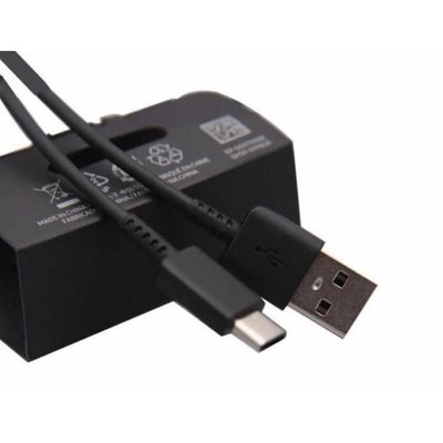 Зарядный кабель USB к USB Type C Samsung EP-DG970 Original- 1m, Черный, Чёрный