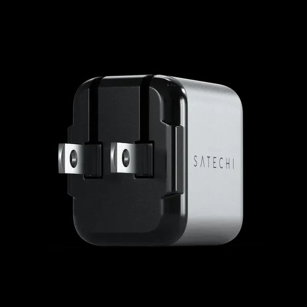 Сетевой адаптер для зарядки техники Satechi 20W USB-C PD Wall Charger Space Gray (ST-UC20WCM-EU)