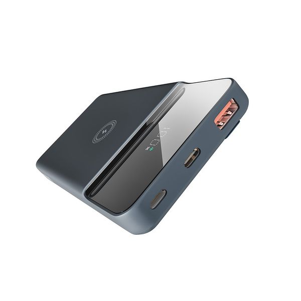 Повербанк Yoki Smart Series YK-BMS22PD 22.5W Wireless 10000 mAh Magsafe для Apple iPhone 12/15 Pro Max ЦУ-00037880 фото