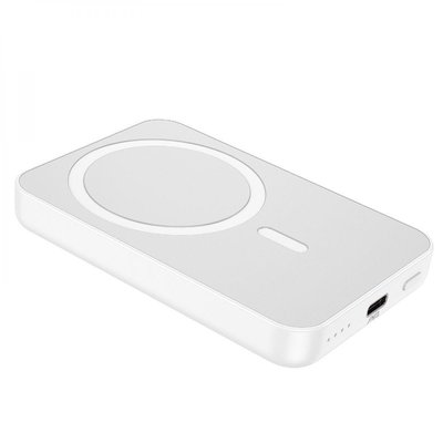 Power Bank Hoco J109 PD20W Easy Wireless Fast Charging 5000mAh Magsafe для Apple iPhone 12/15 Pro Max Білий 6931474791368 фото