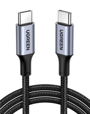 Кабель UGREEN US316 USB-C Cable Aluminum Case with Braided 2m (Black) (UGR-70429) UGR-70429 фото