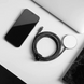 Магнітний бездротовий зарядний пристрій Apple iPhone 12-15 Magsafe Native Union Snap Magnetic Black SNAP-WL-COS фото 3