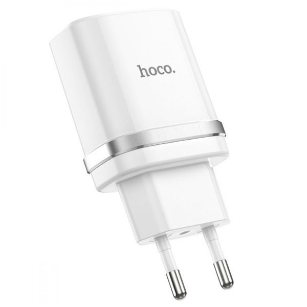 Мережевий зарядний пристрій Hoco С12Q Smart QC3.0 1USB 18W 82022 фото