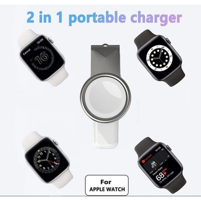Бездротовий Зарядний Пристрій Magnetic for Apple Watch 2-8 series ЦУ-00040979 фото