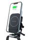 Автотримач із бездротовою магнітною зарядкою 3в1 Magsafe S12 15W для смартфона iPhone 12/15 AirPods/Watch 13060 фото 2