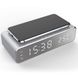 Годинник з бездротовою зарядкою Fast wireless charger & clock QINETIQ 2000 10w 31022 фото 1