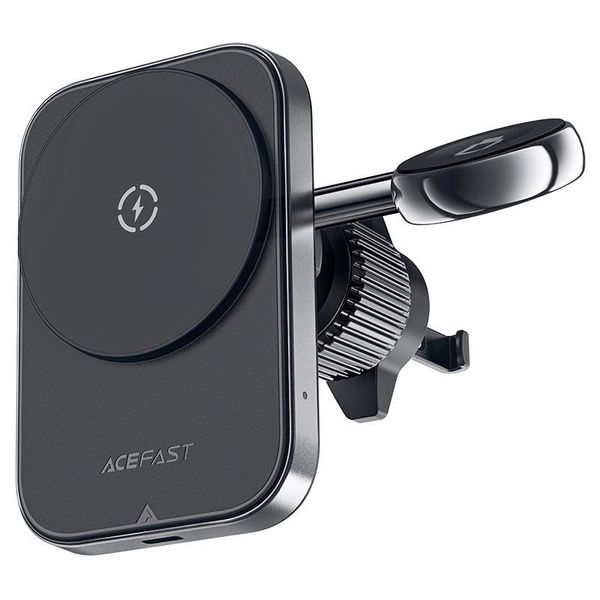 Автодержатель с беспроводной зарядкой Acefast 2in1 D18 17.5W для Apple Phone 12/15 + Apple Watch 2-9 13075 фото