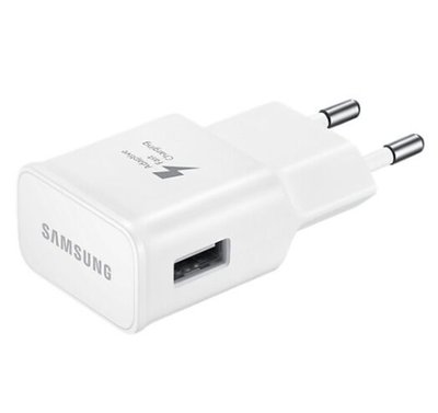 Сетевой зарядный адаптер питания Samsung EP-TA200 Adaptive fast charger (Original) белый 82052 фото