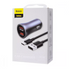 Автомобильное зарядное устройство Baseus Golden Contactor Pro 40W USB + Type-C + Cable Type-C 5A (1m) dark gray 3191301 фото 3