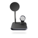 Магнітна бездротова док-станція 3в1 для iPhone/iWatch/AirPods Zens Magnetic + Watch Wireless Black ZEDC20B/00 фото 3